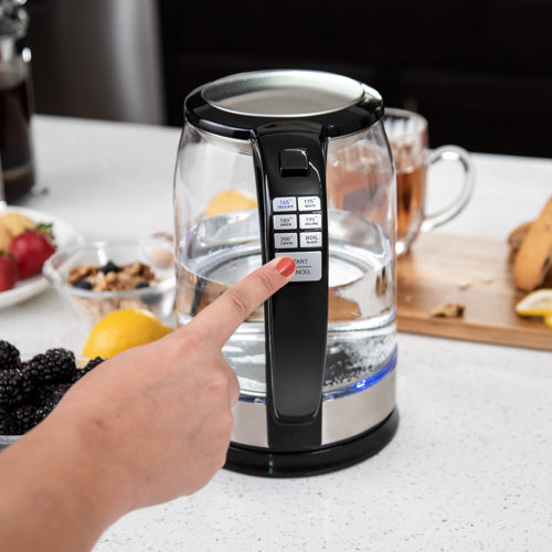 Cosori 1.8 Quarts Glass Electric Tea Kettle Wayfair